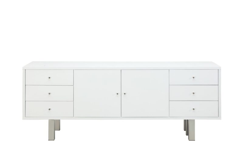 ROMA WHITE CHROME BUFFET