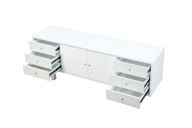 ROMA WHITE CHROME BUFFET - Image 4