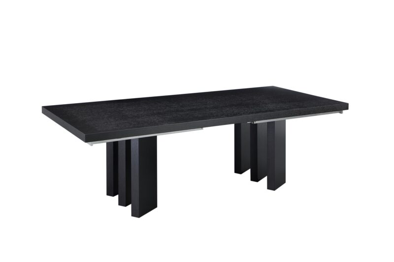 VERONA BLACK DINING TABLE - Image 3