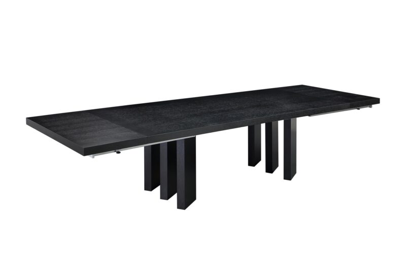 VERONA BLACK DINING TABLE - Image 4