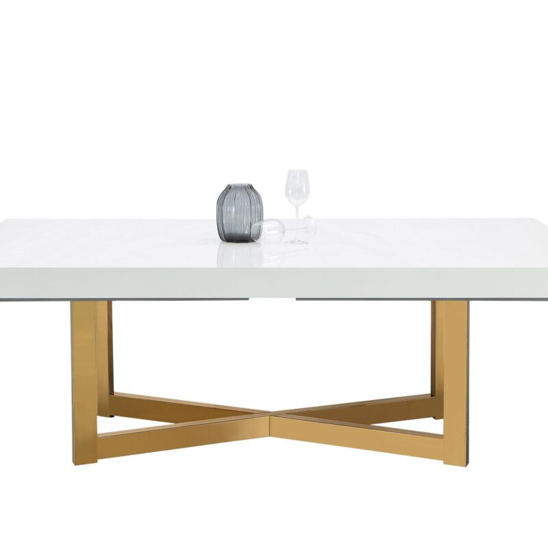 MAXIMO WHITE DINING TABLE