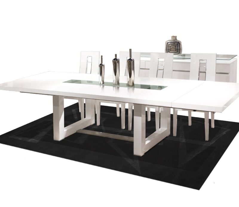 NOVO WHITE DINING TABLE