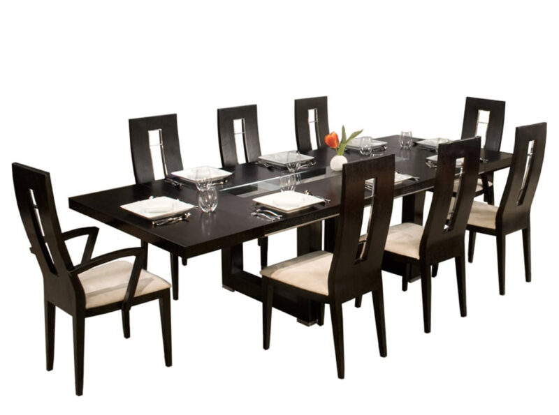 NOVO BLACK DINING TABLE