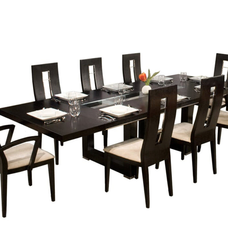 NOVO BLACK DINING TABLE