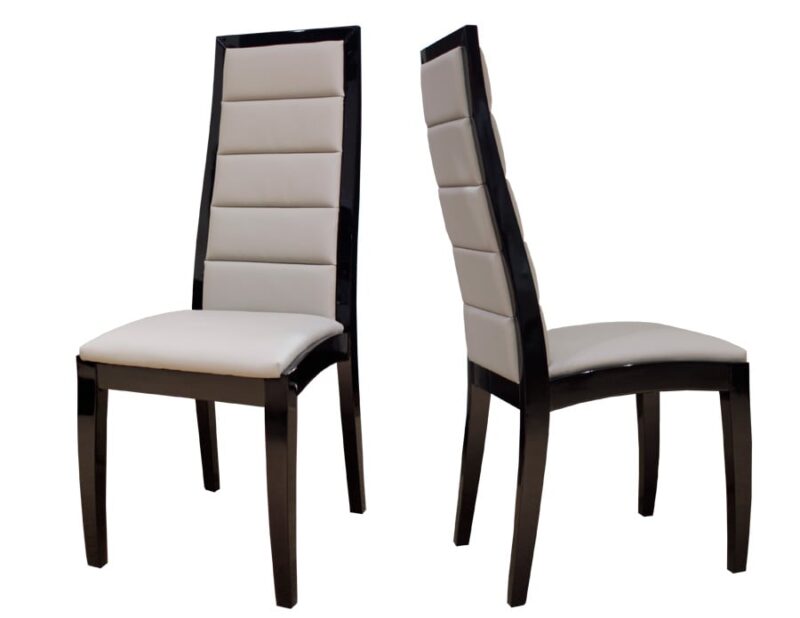 VENUS Black Lacquer Chair