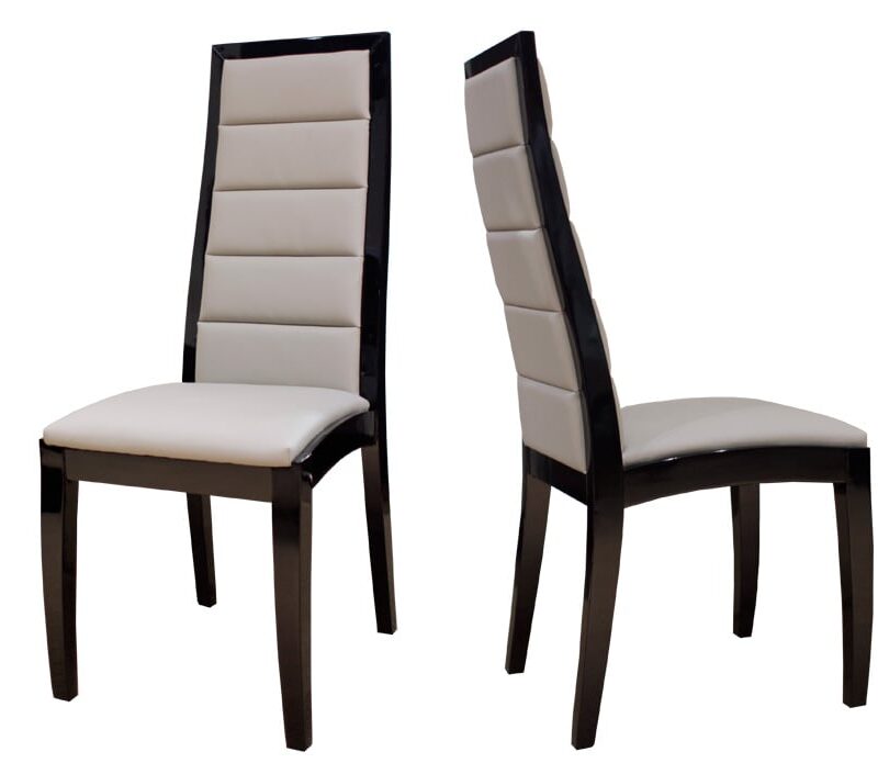 VENUS Black Lacquer Chair