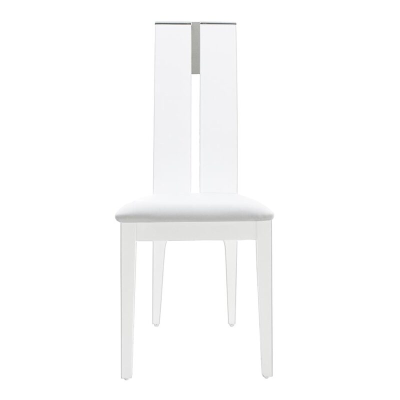 AVANTI White Silver Chair