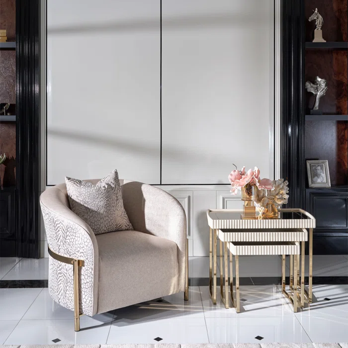 Lisbon Chair Opal Gold