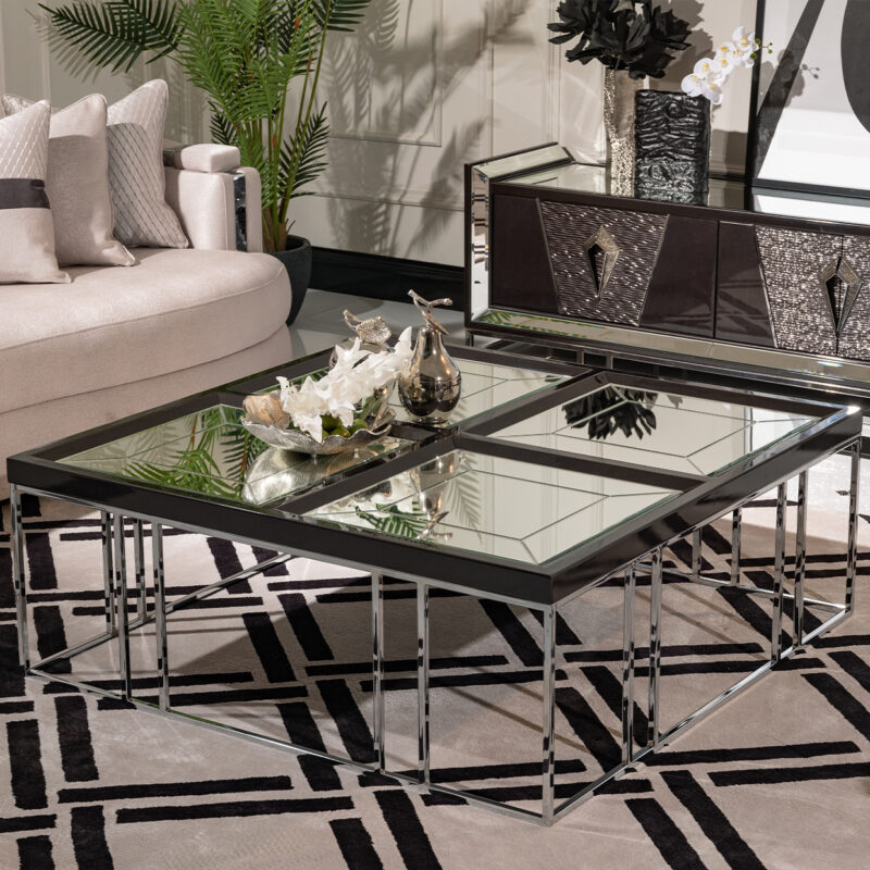 Carmela Cocktail Table Black