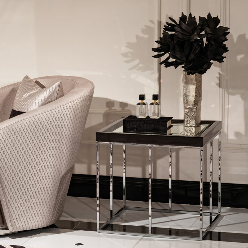 Carmela End Table Black