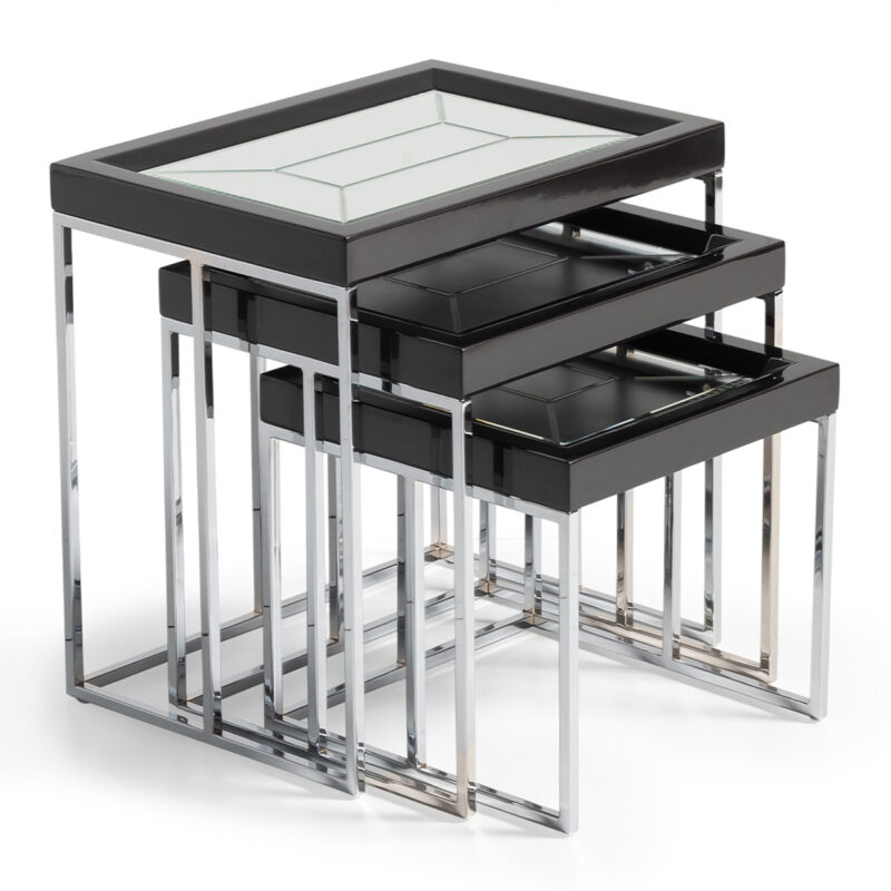 Carmela Nesting Tables Black - Image 5