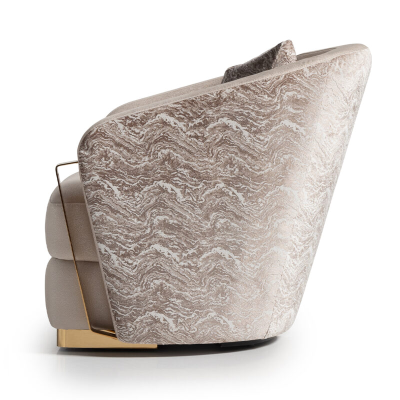 Carmela Accent Chair Gold - Image 4