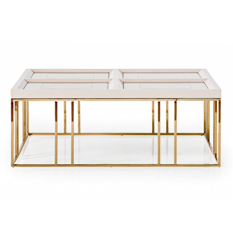 Carmela Cocktail Table Ivory - Image 2