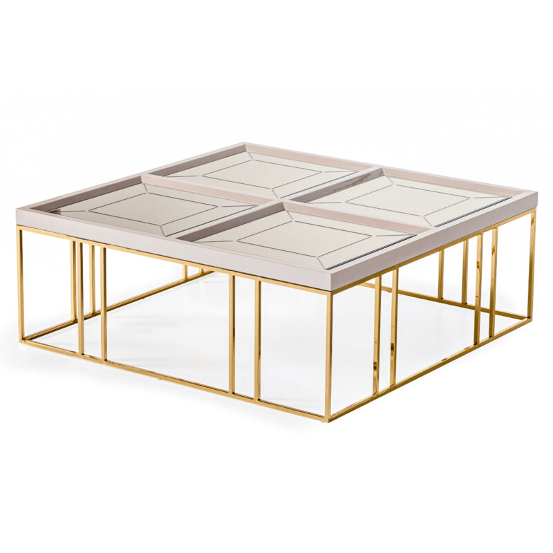 Carmela Cocktail Table Ivory - Image 4