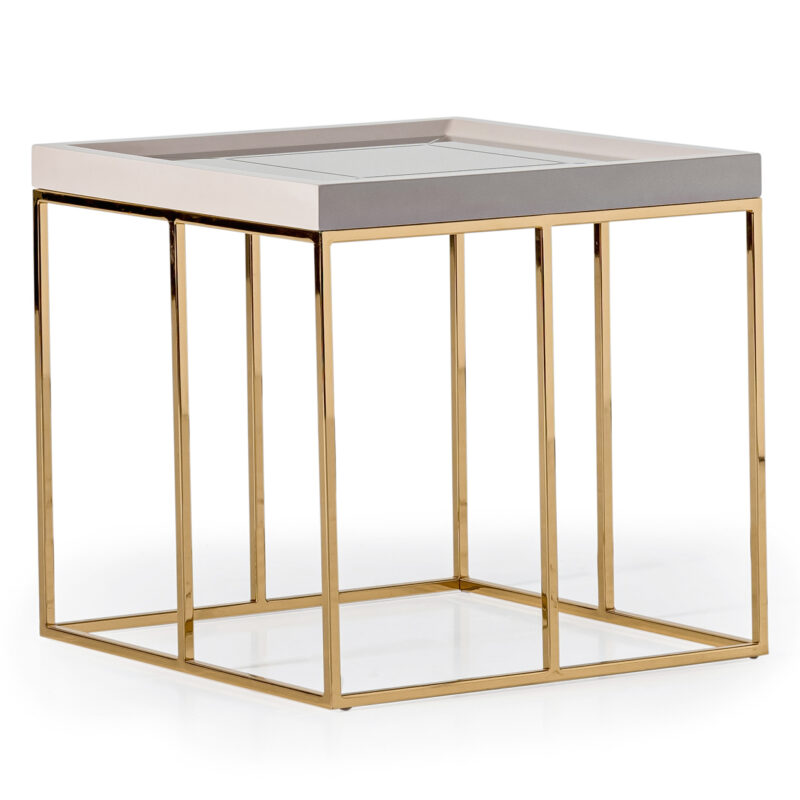 Carmela End Table Ivory - Image 4