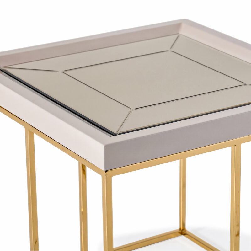Carmela End Table Ivory - Image 5