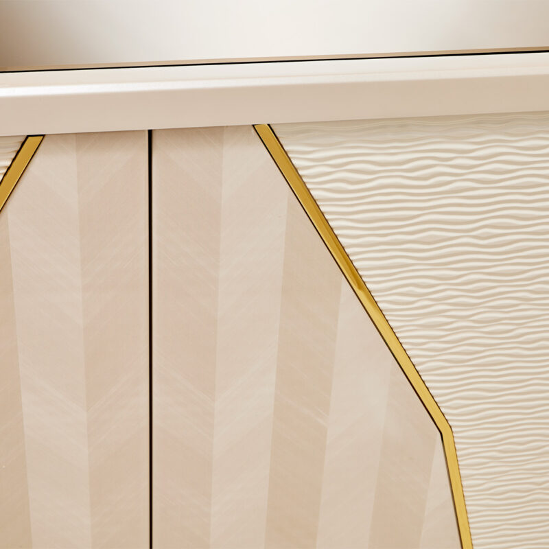 Carmela Console Table Ivory - Image 4