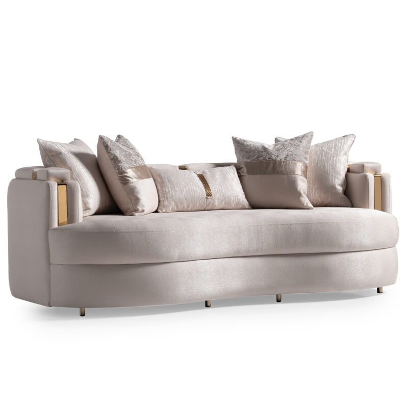 Carmela Standard Sofa Gold - Image 6