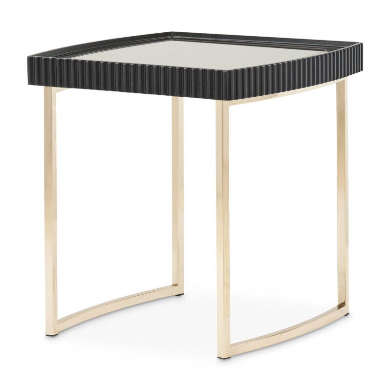 Lisbon Side Table Silken Matte Black - Image 2