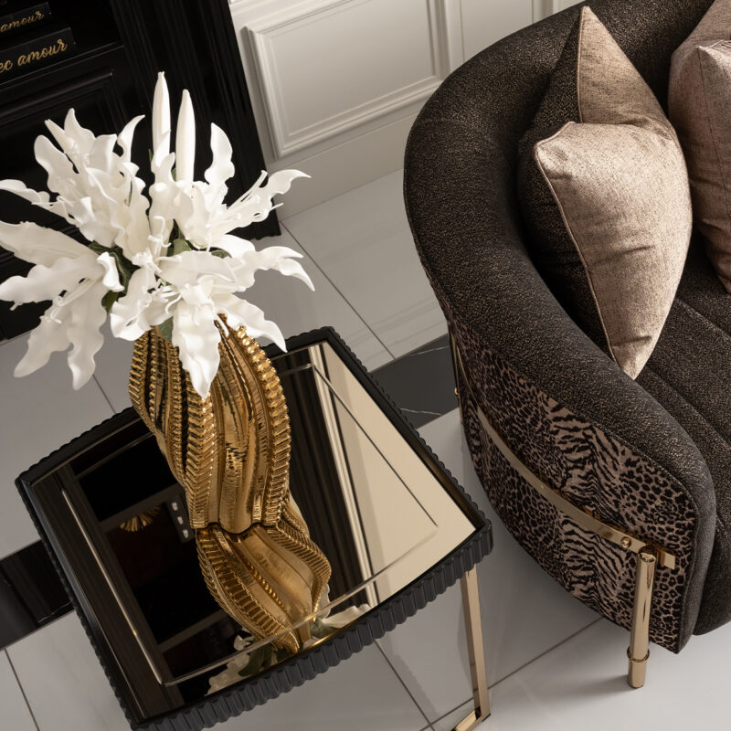 Lisbon Side Table Silken Matte Black - Image 4