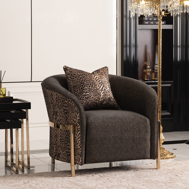 Lisbon Chair Onyx Gold