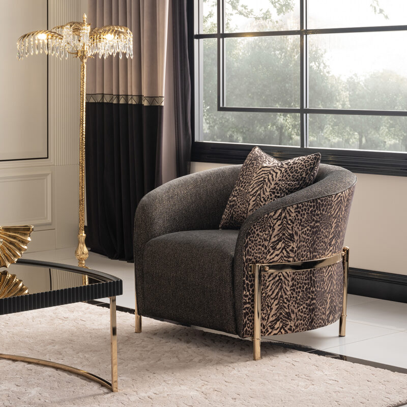 Lisbon Chair Onyx Gold - Image 6