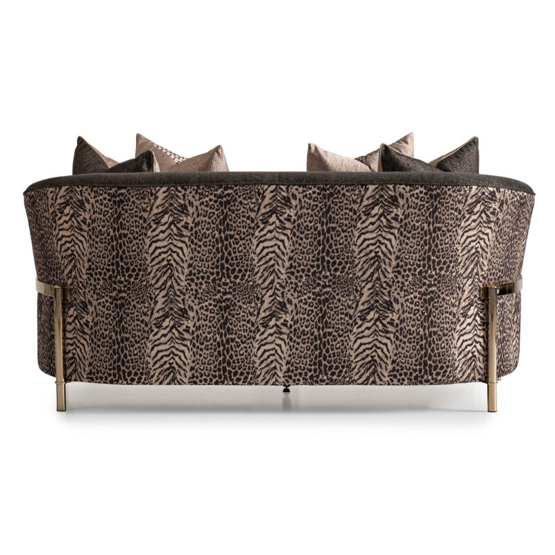Lisbon Loveseat Onyx Gold - Image 5