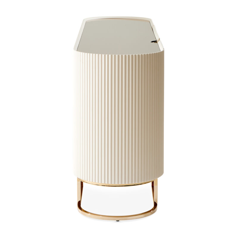 Lisbon Console Table Silken Matte Cream - Image 4