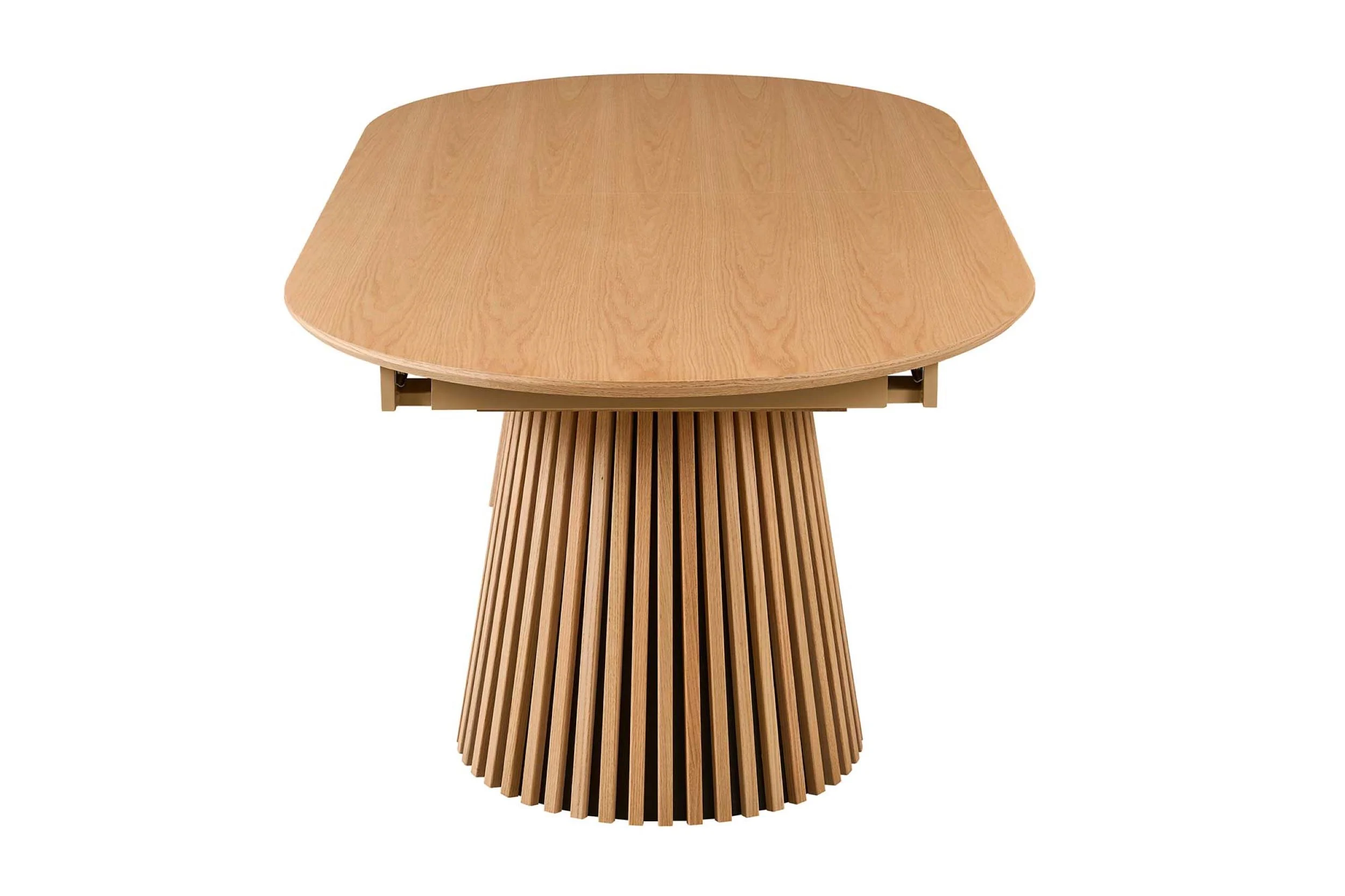 Mila Oak Butterfly Leaf Dining Table. - Image 5